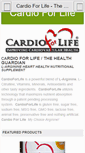 Mobile Screenshot of cardioforlife.com